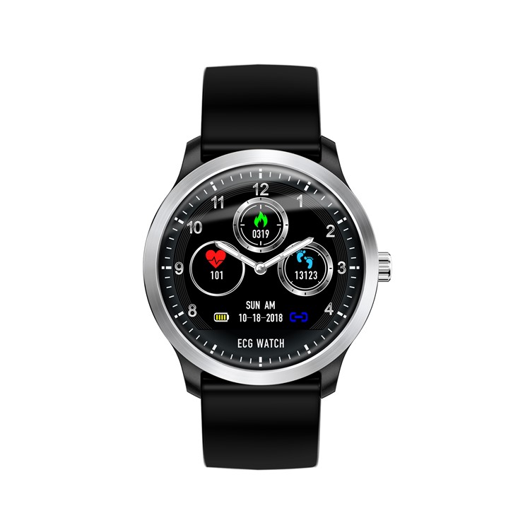 MISSYOU N58 1.3 inch Smart Bracelet Bluetooth Wristband IP67 Waterproof Heart Rate Monitor - Black-4