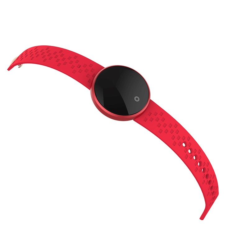 B36 Women Multifunctional Smart Sleeping Heart Rate Monitor Physiological Cycle Wristband - Red-7