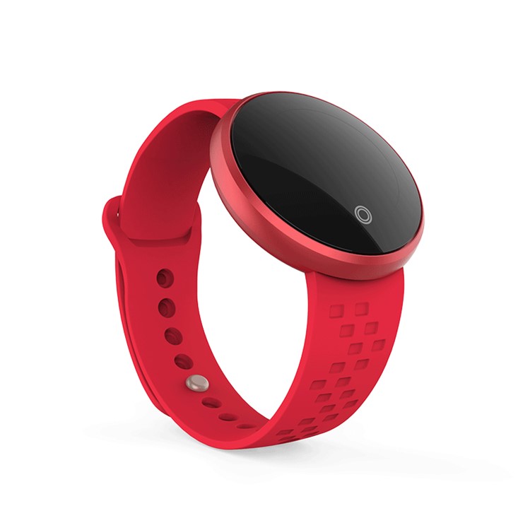 B36 Women Multifunctional Smart Sleeping Heart Rate Monitor Physiological Cycle Wristband - Red-9