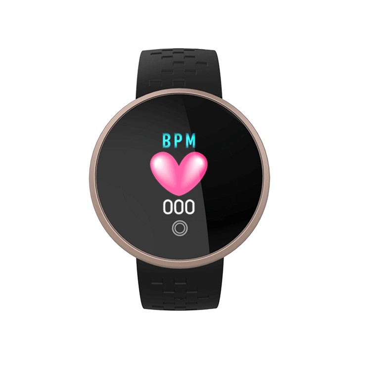 B36 Women Multifunctional Sleeping Heart Rate Monitor Physiological Cycle Smart Wristband - Black-3