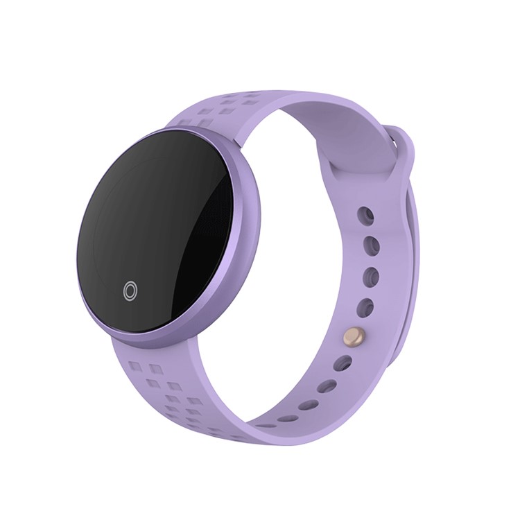 B36 Women Smart Sleeping Heart Rate Monitor Physiological Cycle Wristband - Purple-3