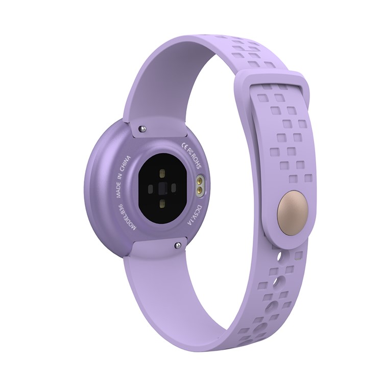 B36 Women Smart Sleeping Heart Rate Monitor Physiological Cycle Wristband - Purple-9