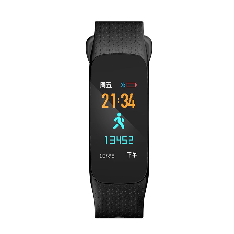 M5S Anti-lost Color Screen Smart Bracelet / 0.96 inch OLED / Heart Rate / Blood Pressure Monitor - Black-2
