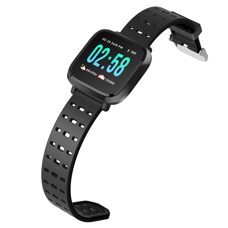 Y8 Multifunctional Smart Sleeping Heart Rate Blood Pressure Monitor Bracelet - Red-3