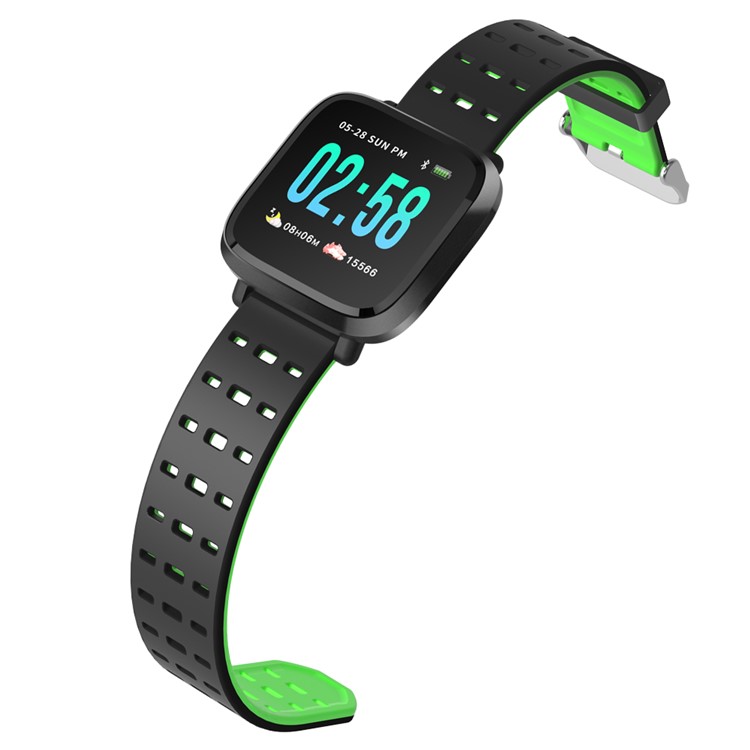 Y8 Multifunctional Health Sleeping Heart Rate Blood Pressure Monitor Wristband - Green-3