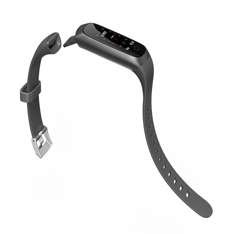 W10 0.96 inch Colored Screen Smart Wristband Fitness Tracker - Black-2