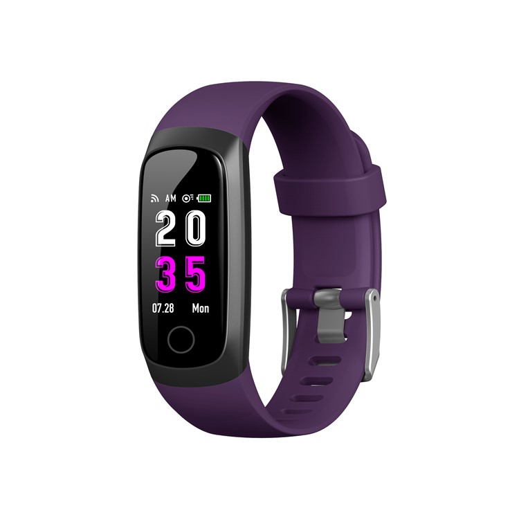

W10 IP67 Waterproof Smart Bracelet [Blood Pressure Monitor] [Motion Tracking] - Purple