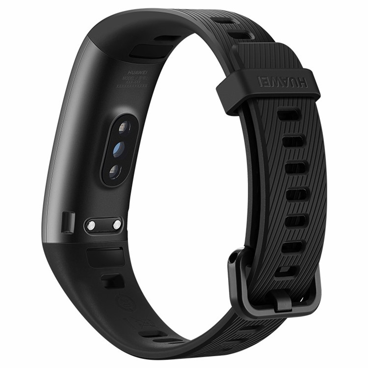 Huawei TER-B29 Band 3 Pro Smart Wristband with Heart Rate Monitor Color Touchscreen - Black-3