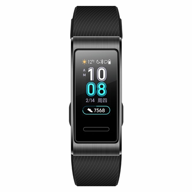 Huawei TER-B29 Band 3 Pro Smart Wristband with Heart Rate Monitor Color Touchscreen - Black-4