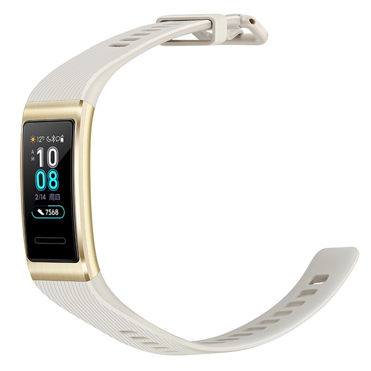 Huawei TER-B29 Band 3 Pro Smart Wristband with Heart Rate Monitor Color Touchscreen - Beige-4