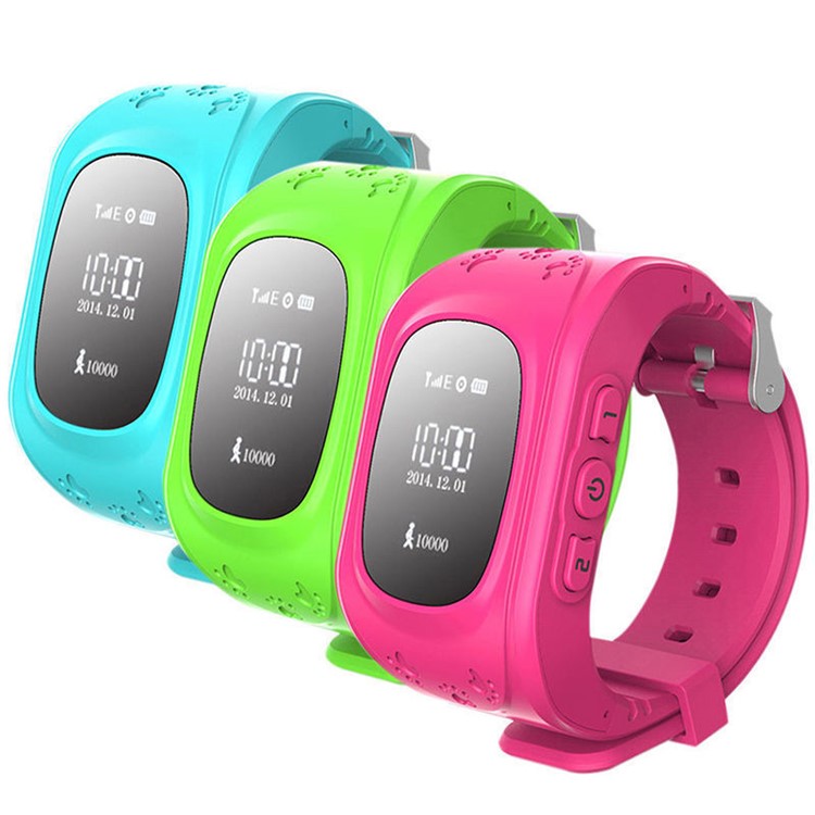 Q50 Children Smart Watch Kids Wrist Watch with Safety Monitoring GPS Tracker SOS Support SIM for IOS Android - Green-9