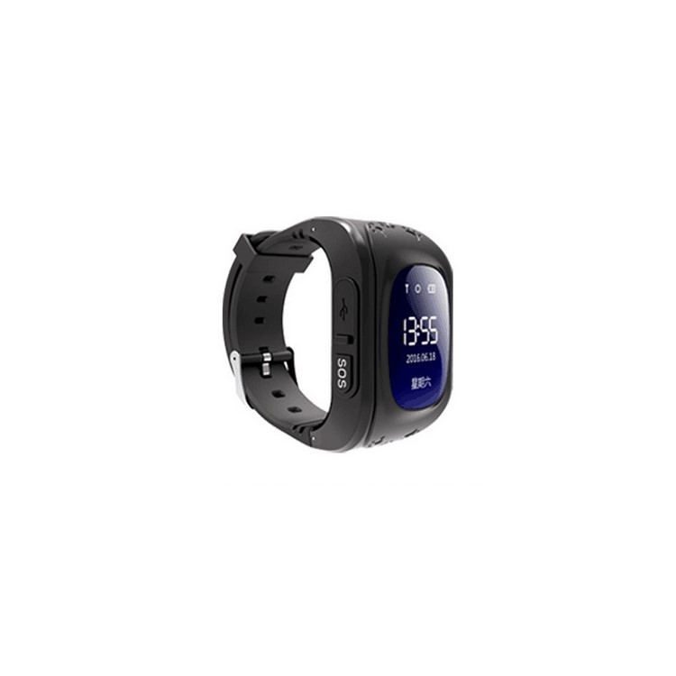 Q50 Safety Monitoring GPS Tracker SOS Kids Smart Watch Support SIM for IOS Android - Black-2