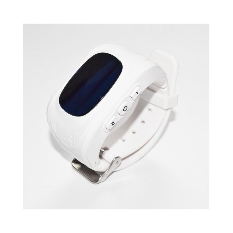 Q50 Children Watch Phone with Safety Monitoring GPS Tracker SOS Support SIM for IOS Android - White-2
