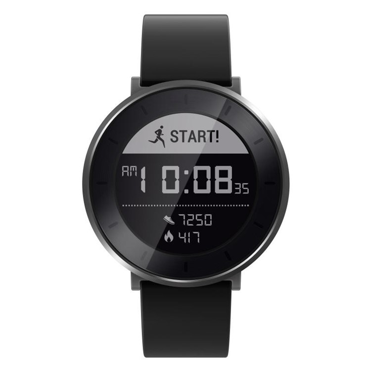 HUAWEI Honor S1 50m 5ATM Waterproof Smart Heart Rate Monitor Fitness Wrist Watch for iOS & Android - Grey Shell / Black Short Wrist Band-2