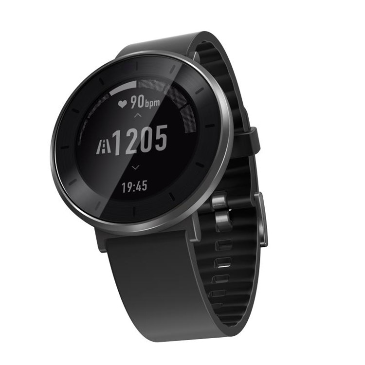 HUAWEI Honor S1 50m 5ATM Waterproof Smart Heart Rate Monitor Fitness Wrist Watch for iOS & Android - Grey Shell / Black Short Wrist Band-5