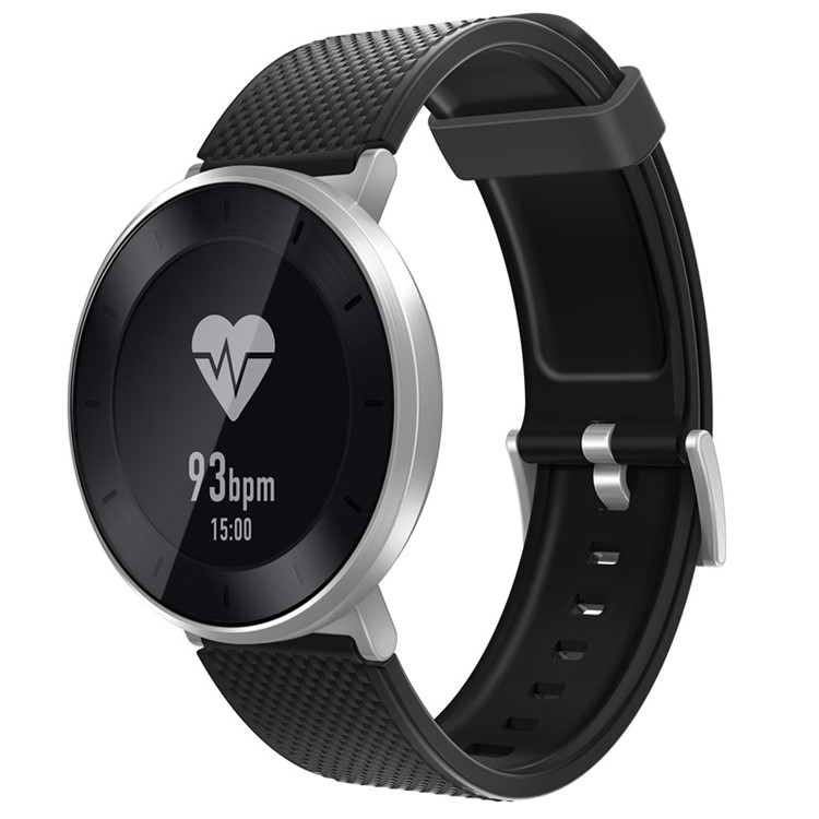 HUAWEI Honor S1 50m Waterproof Smart Watch Support Heart Rate Monitor - Silver Shell / Long Wrist Band-1
