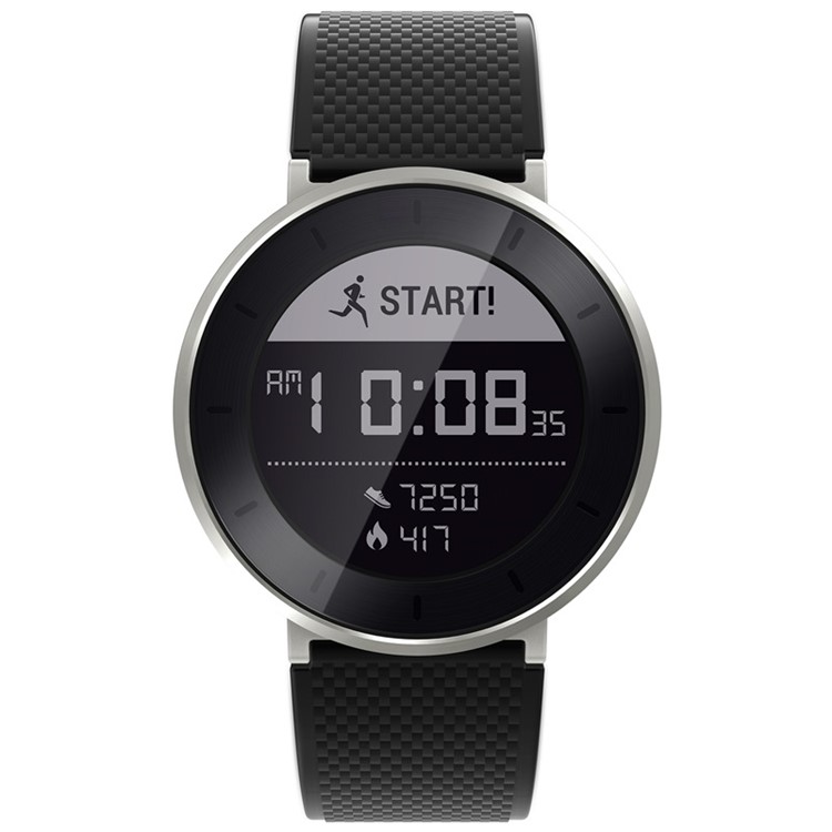 HUAWEI Honor S1 50m Waterproof Smart Watch Support Heart Rate Monitor - Silver Shell / Long Wrist Band-2