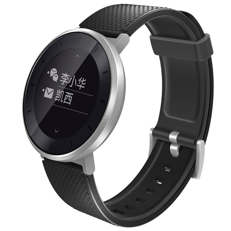 HUAWEI Honor S1 50m Waterproof Smart Watch Support Heart Rate Monitor - Silver Shell / Long Wrist Band-3