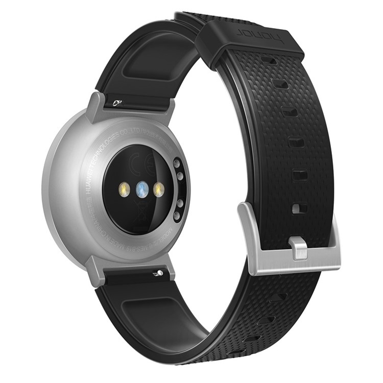 HUAWEI Honor S1 50m Waterproof Smart Watch Support Heart Rate Monitor - Silver Shell / Long Wrist Band-4