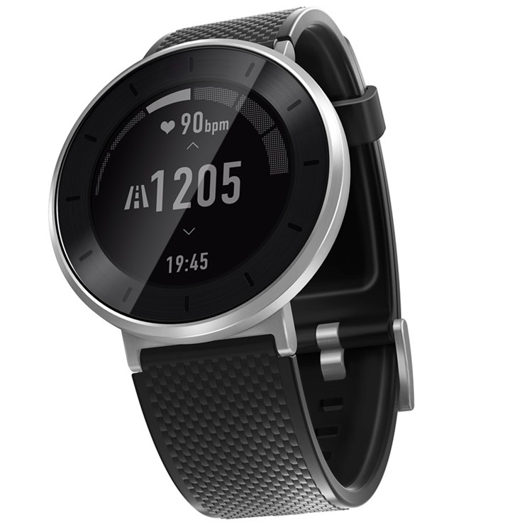 HUAWEI Honor S1 50m Waterproof Smart Watch Support Heart Rate Monitor - Silver Shell / Long Wrist Band-5