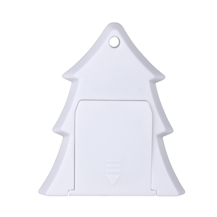 Christmas Tree Bluetooth 4.0 Anti-lost Device Finder Alarm Selfie Shutter - White-4