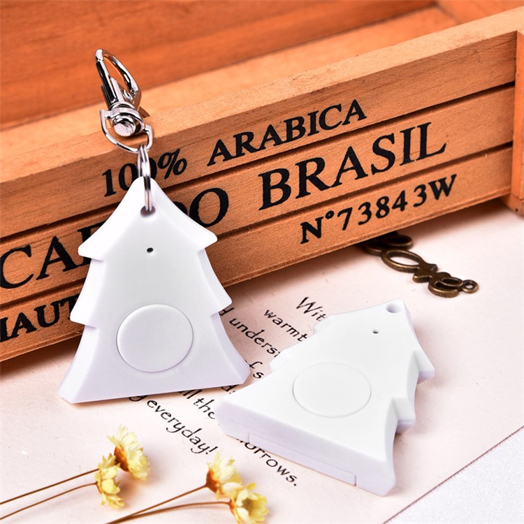 Christmas Tree Bluetooth 4.0 Anti-lost Device Finder Alarm Selfie Shutter - White-5