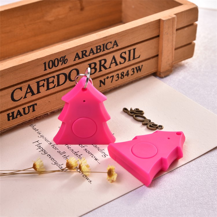 Christmas Tree Bluetooth 4.0 Anti-lost Tracker Finder Locator Selfie Shutter - Rose-15
