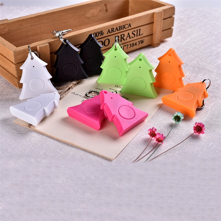 Christmas Tree Bluetooth 4.0 Anti-lost Tracker Finder Locator Selfie Shutter - Rose-16