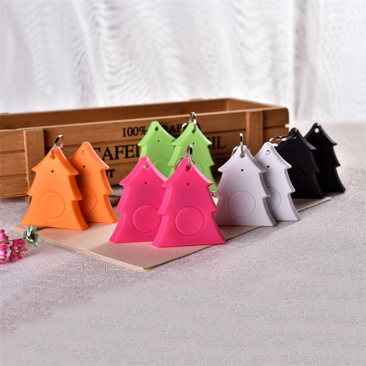 Christmas Tree Bluetooth 4.0 Anti-lost Tracker Finder Locator Selfie Shutter - Rose-17