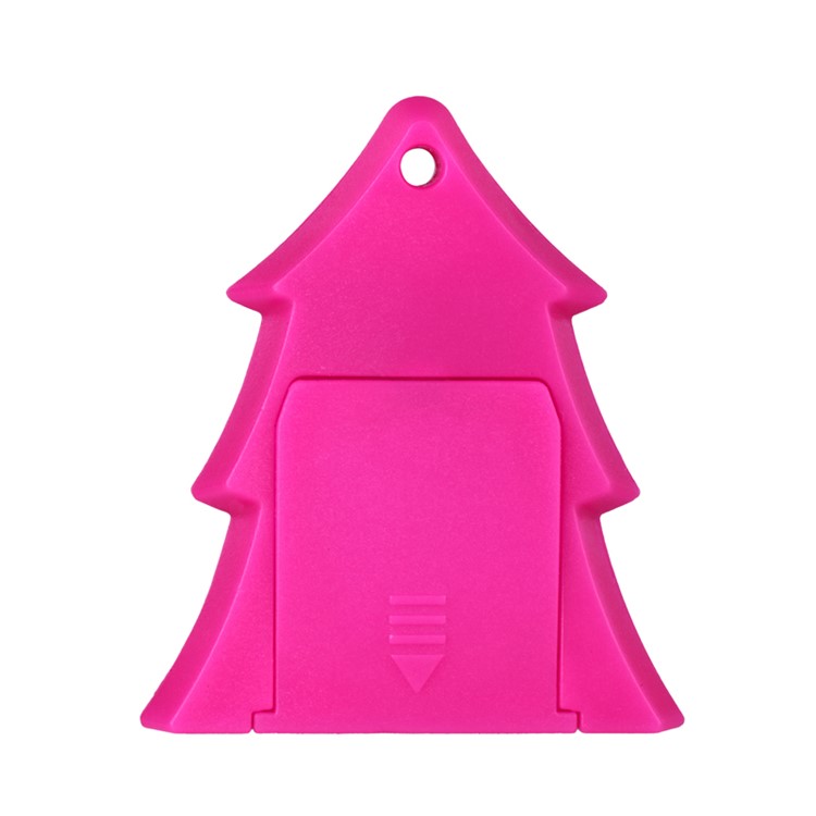 Christmas Tree Bluetooth 4.0 Anti-lost Tracker Finder Locator Selfie Shutter - Rose-5