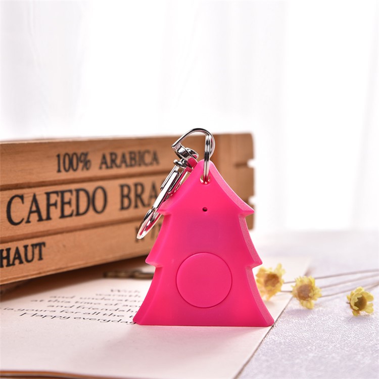 Christmas Tree Bluetooth 4.0 Anti-lost Tracker Finder Locator Selfie Shutter - Rose-9