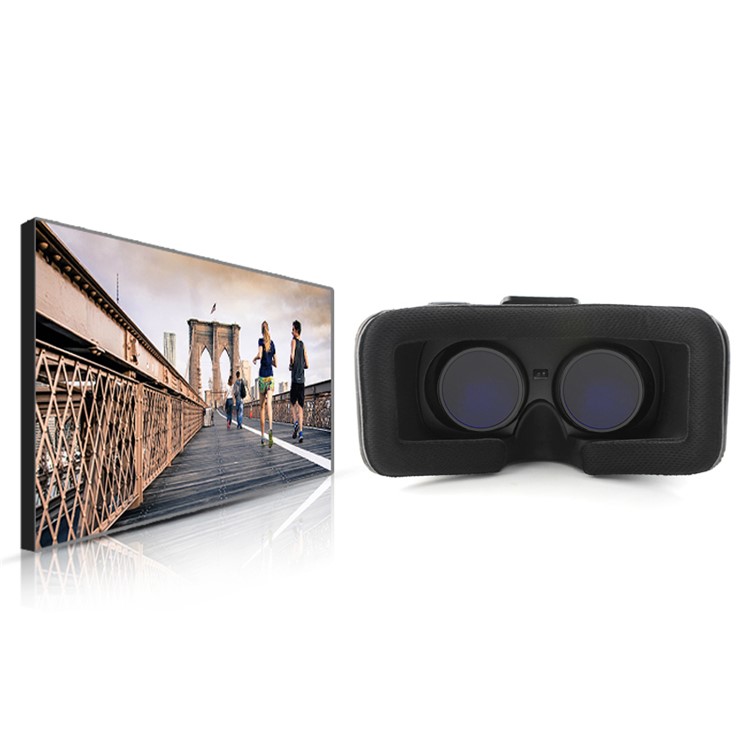 MOTION V3 All-in-one 3D VR Glasses 5.5-inch IPS HD Screen Headset with Bluetooth Gamepad - Black / US Plug-3