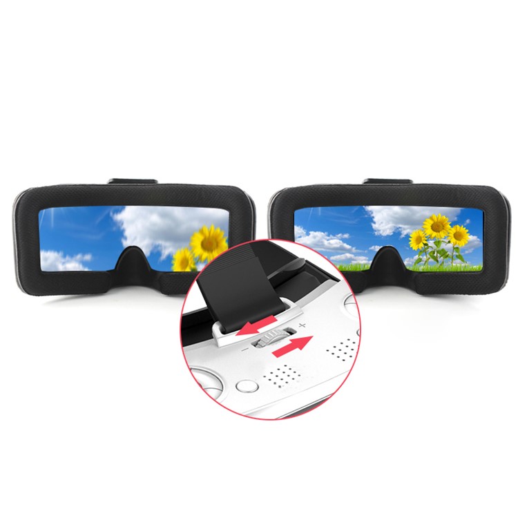MOTION V3 All-in-one 3D VR Glasses 5.5-inch IPS HD Screen Headset with Bluetooth Gamepad - Black / US Plug-5