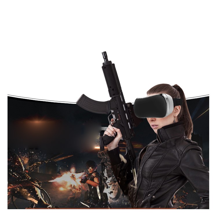 MOTION V3 All-in-one 3D VR Glasses 5.5-inch IPS HD Screen Headset with Bluetooth Gamepad - Black / US Plug-6