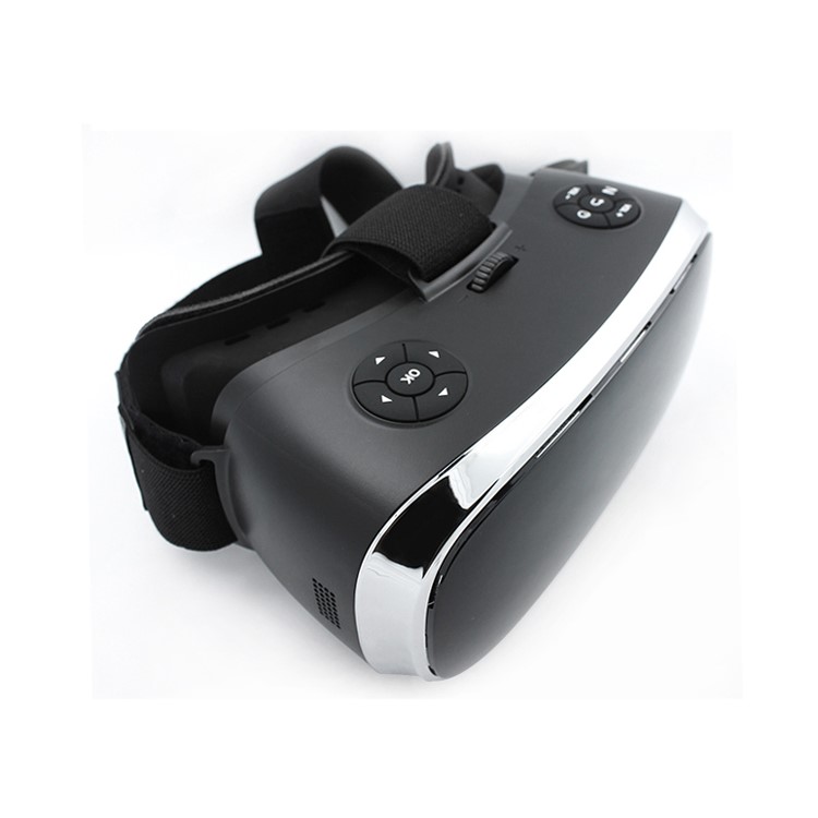 MOTION V3 All-in-one 3D VR Glasses 5.5-inch IPS HD Screen Headset with Bluetooth Gamepad - Black / US Plug-8