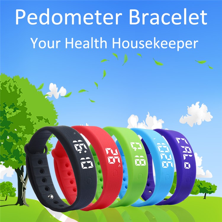 Фото #1: W5S IP65 Waterproof Smart Bracelet Support Sleep Monitor, Pedometer, Calorie Consumption - Green