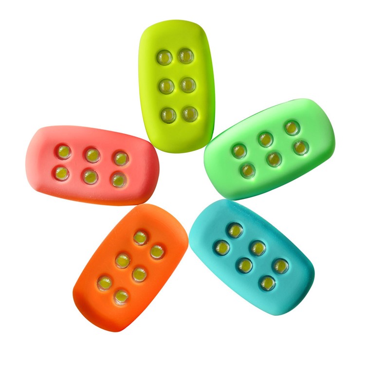 MRICE Self-powered LED Night Safety Running Light IPX8 Waterproof Motion Generate Energy Light - Rose-1