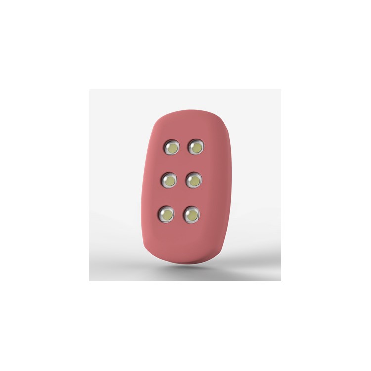 MRICE Self-powered LED Night Safety Running Light IPX8 Waterproof Motion Generate Energy Light - Rose-4