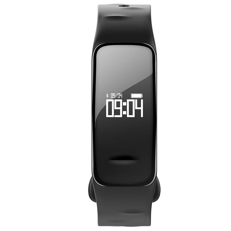 C1 0.49-inch Touch OLED Bluetooth 4.0 Smart Wristband Support Blood Pressure / Heart Rate Monitor - Black-9