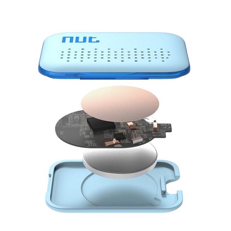 NUT Mini Smart Tracker Intelligent Bluetooth 4.0 Bidirectional Alarm Key Wallet Finder - White-5