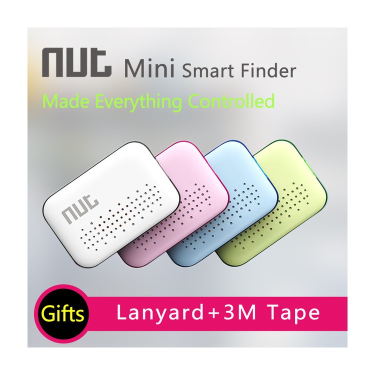 NUT Mini Smart Tracker Intelligent Bluetooth 4.0 Bidirectional Alarm Key Wallet Finder - White-9