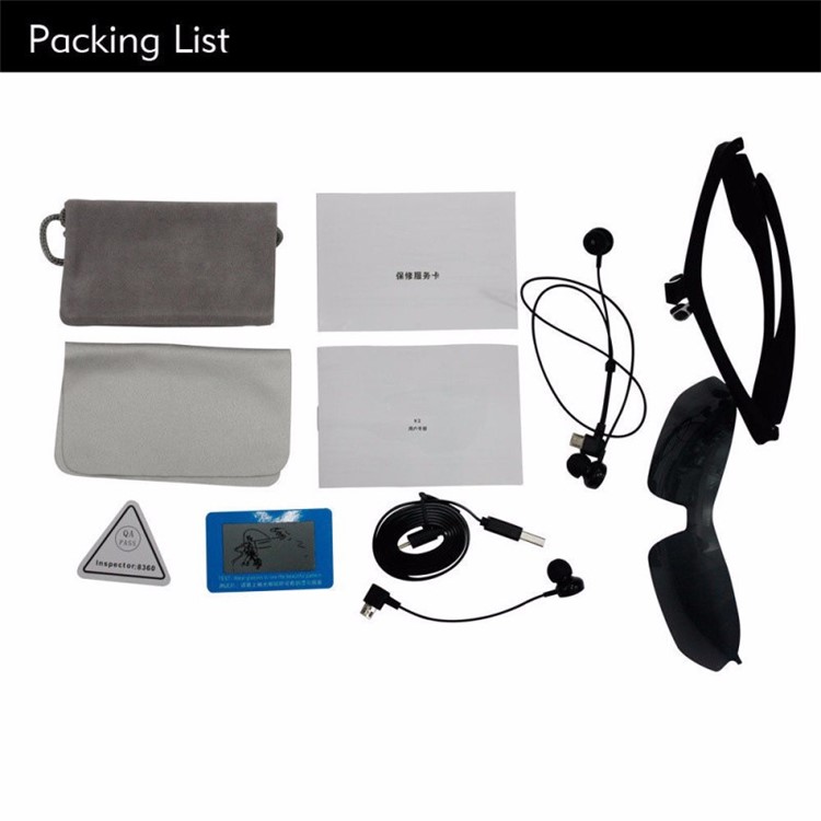 LEAPOWER K2 Smart Wireless Bluetooth Sunglasses Headphone Polarized Eye-wear Voice Control Headset-9