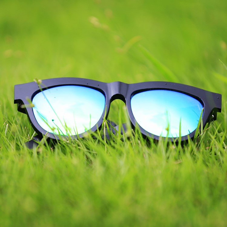 WAKEMAN Bone Conduction Bluetooth V4.0 Anti-sleep Smart Sunglasses Supports Hands-free Call-1