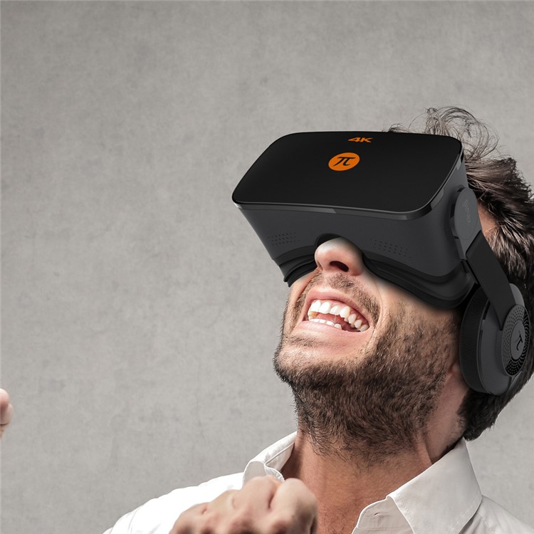 PIMAX 4K UHD Virtual Reality 3D PC Headset 110 Degree FOV 3840 x 2160P 8.29MP IPD Adjustment VR-6