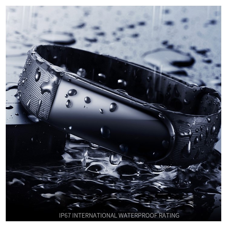 JOYROOM Heart Rate Monitor Bluetooth Smart Wrist Band IP67 Waterproof Activity Tracker/Sedentary Reminder - Black-6