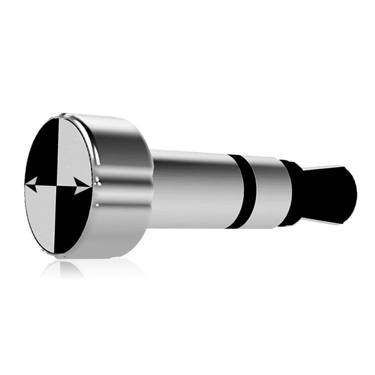 JAKCOM I2 3.5mm Plug Universal IR Wireless Remote Control for Apple iPhone - Silver-3