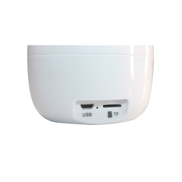 E15-CS02WH App Control Color Changing Candle Speaker Bluetooth Smart LED Light - White-7