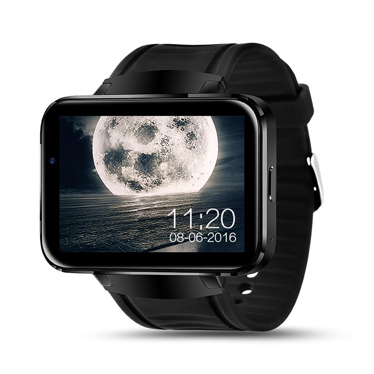 IMACWEAR W1 2.2" Large Touch Screen 3G Bluetooth Smart Watch Phone Support SIM TF Card - Black-1
