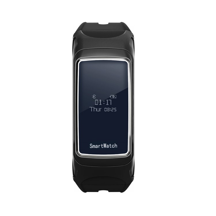 B2 Smart Sports Bracelet Bluetooth Headset 0.66-Inch Touch Screen for IOS Android - Black-5