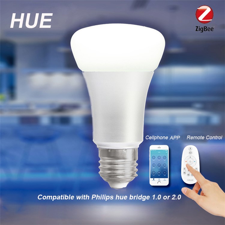 E26 E27 Smart Led Light Bulb Wireless Zigbee Home Automation E26 E27 Smart Led Light Bulb Wireless Zigbee Home Automation Dimmable With Remote Control